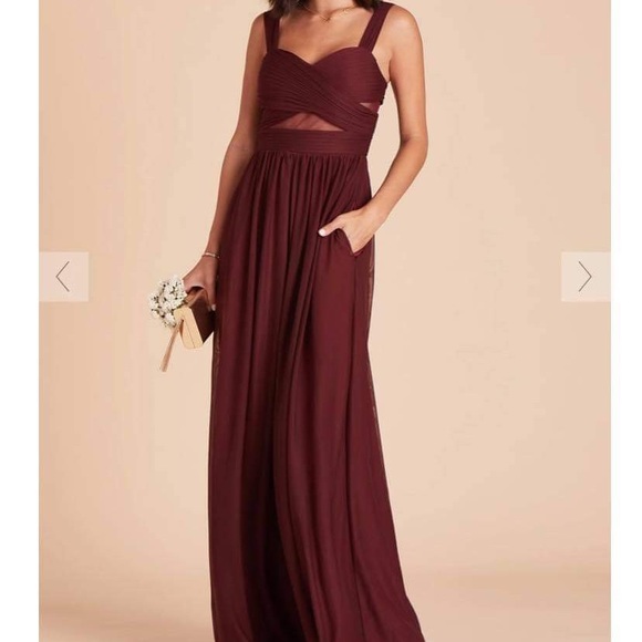 Birdy Grey Dresses & Skirts - Birdy Grey Elsye Bridesmaid Dress in Cabernet